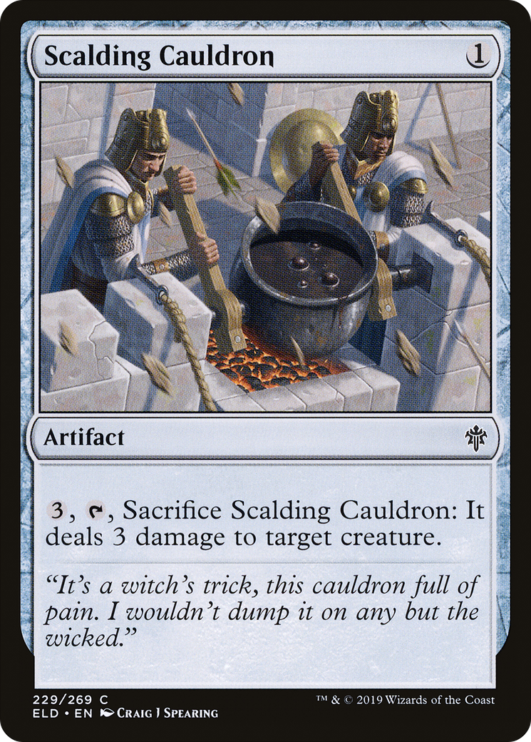 Scalding Cauldron [Throne of Eldraine] - The Mythic Store | 24h Order Processing
