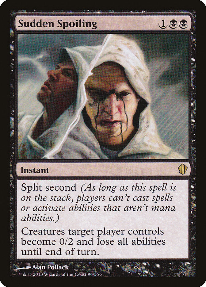 Sudden Spoiling [Commander 2013] - The Mythic Store | 24h Order Processing