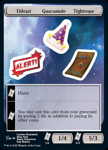 Eldrazi Guacamole Tightrope [Unfinity Stickers] - The Mythic Store | 24h Order Processing