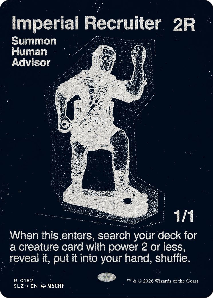 Imperial Recruiter (0182) [Secret Lair x MSCHF: The Zeta Set] - The Mythic Store | 24h Order Processing