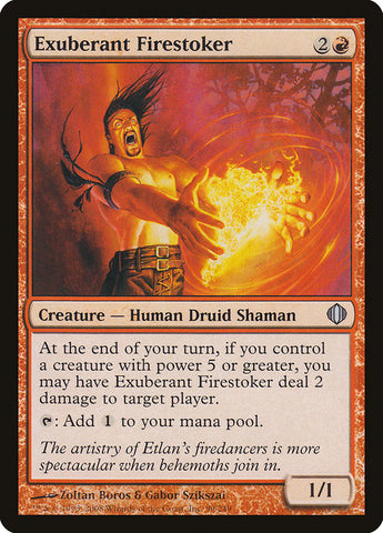 Exuberant Firestoker [Shards of Alara] - The Mythic Store | 24h Order Processing