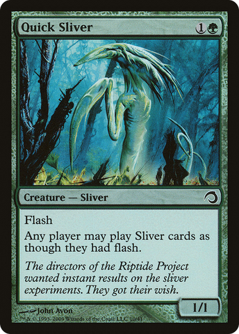 Quick Sliver [Premium Deck Series: Slivers] - The Mythic Store | 24h Order Processing