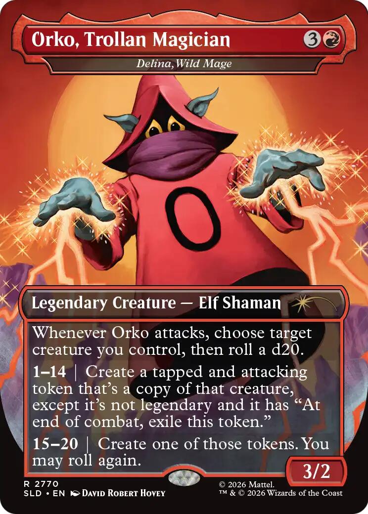 Orko, Trollan Magician - Delina, Wild Mage [Secret Lair Drop Series] - The Mythic Store | 24h Order Processing