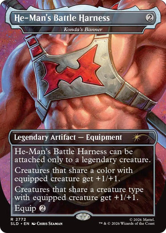 He-Man's Battle Harness - Konda's Banner [Secret Lair Drop Series] - The Mythic Store | 24h Order Processing