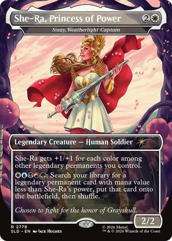She-Ra, Princess of Power - Sisay, Weatherlight Captain [Secret Lair Drop Series] - The Mythic Store | 24h Order Processing