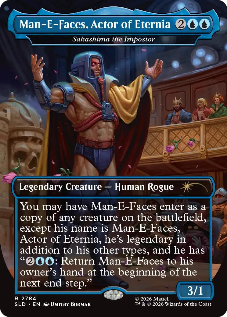 Man-E-Faces, Actor of Eternia - Sakashima the Impostor [Secret Lair Drop Series] - The Mythic Store | 24h Order Processing