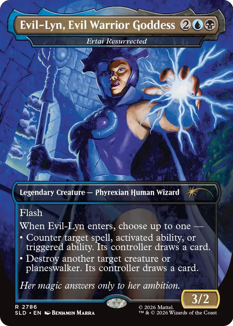 Evil-Lyn, Evil Warrior Goddess - Ertai Resurrected [Secret Lair Drop Series] - The Mythic Store | 24h Order Processing