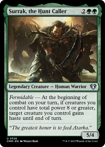 Surrak, the Hunt Caller [Commander Masters] - The Mythic Store | 24h Order Processing
