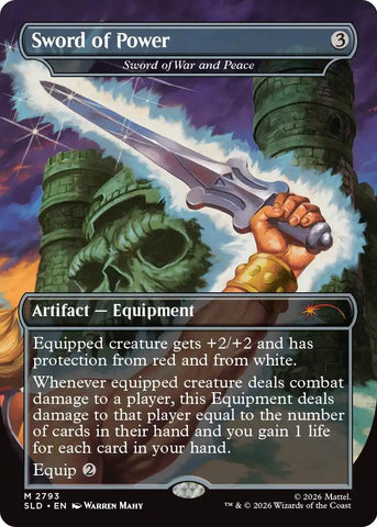 Sword of Power - Sword of War and Peace [Secret Lair Drop Series] - The Mythic Store | 24h Order Processing
