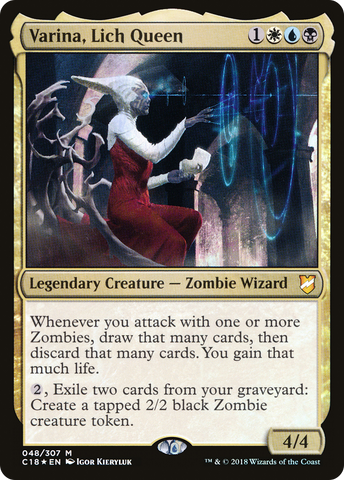 Varina, Lich Queen [Commander 2018] - The Mythic Store | 24h Order Processing