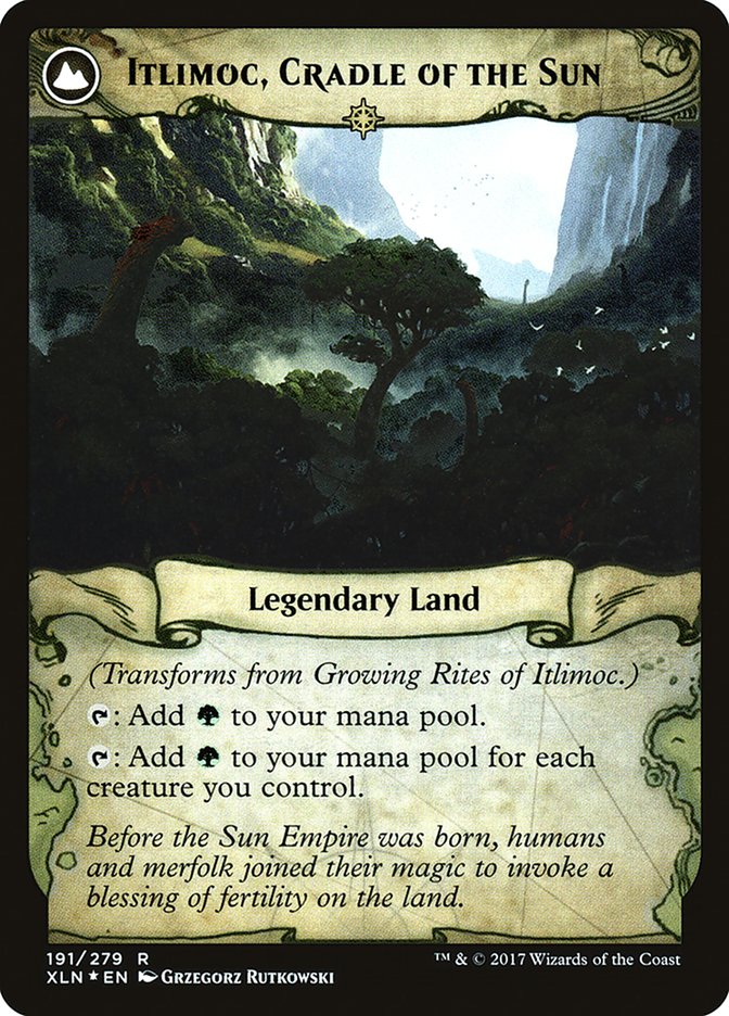 Growing Rites of Itlimoc // Itlimoc, Cradle of the Sun [Ixalan Prerelease Promos] - The Mythic Store | 24h Order Processing