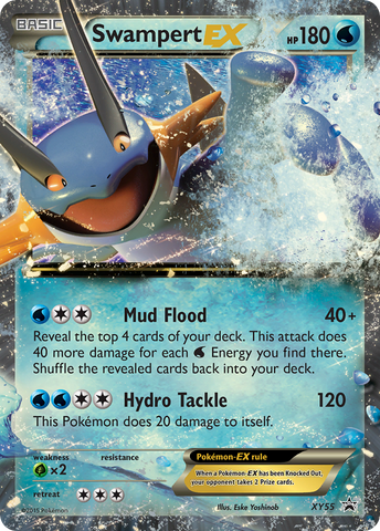 Swampert EX (XY55) [XY: Black Star Promos] - The Mythic Store | 24h Order Processing