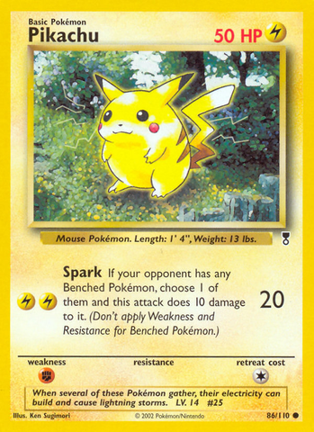 Pikachu (86/110) [Legendary Collection] - The Mythic Store | 24h Order Processing