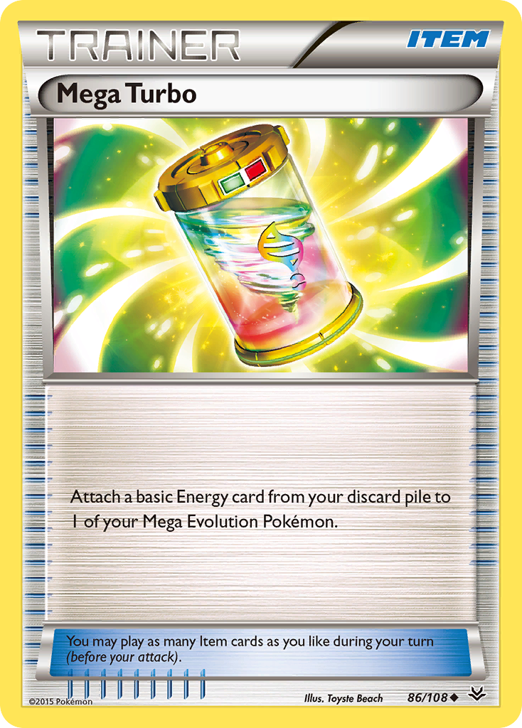 Mega Turbo (86/108) [XY: Roaring Skies] - The Mythic Store | 24h Order Processing