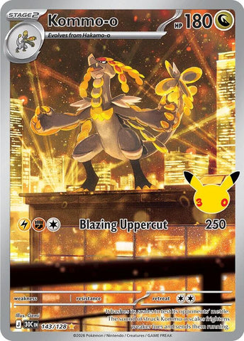 Kommo-o (143/128) [Mega Evolution: 30th Celebration]