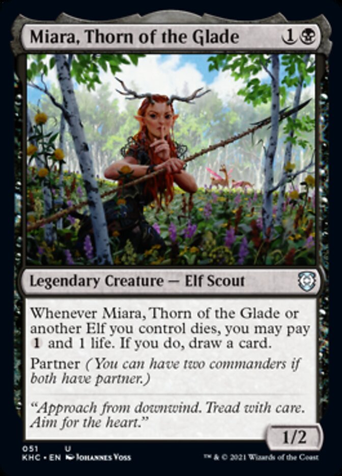 Miara, Thorn of the Glade [Kaldheim Commander] - The Mythic Store | 24h Order Processing