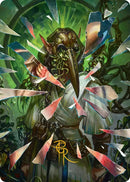 Simulacrum Shaper Art Card (Gold-Stamped Signature) [Reality Fracture Art Series] - The Mythic Store | 24h Order Processing