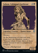 Safana, Calimport Cutthroat (Showcase) [Commander Legends: Battle for Baldur's Gate] - The Mythic Store | 24h Order Processing