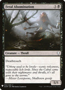 Feral Abomination [Mystery Booster] - The Mythic Store | 24h Order Processing