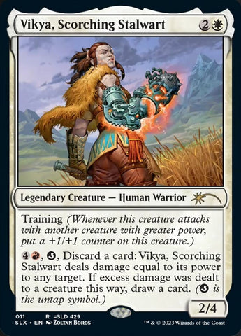 Vikya, Scorching Stalwart [Secret Lair: Universes Within] - The Mythic Store | 24h Order Processing