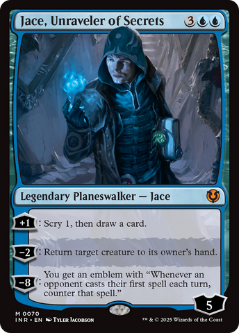 Jace, Unraveler of Secrets [Innistrad Remastered] - The Mythic Store | 24h Order Processing