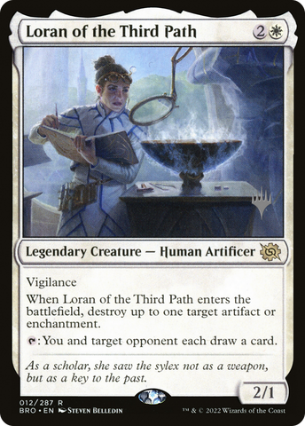 Loran of the Third Path (Promo Pack) [The Brothers' War Promos] - The Mythic Store | 24h Order Processing
