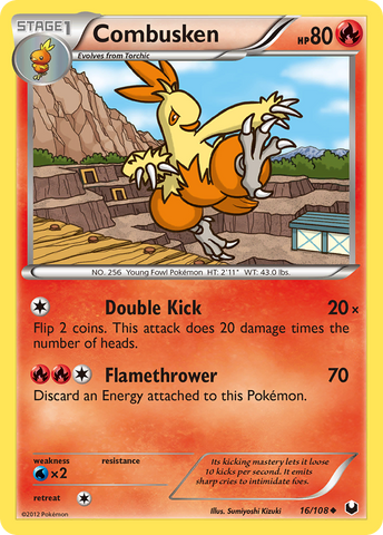 Combusken (16/108) [Black & White: Dark Explorers] - The Mythic Store | 24h Order Processing