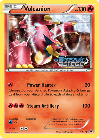 Volcanion (XY145) [XY: Black Star Promos] - The Mythic Store | 24h Order Processing