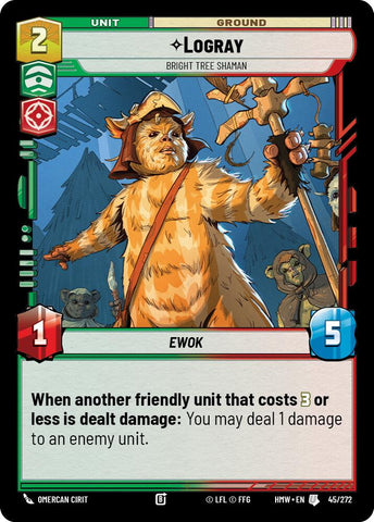Logray - Bright Tree Shaman (45/272) (45/272) [Homeworlds] - The Mythic Store | 24h Order Processing