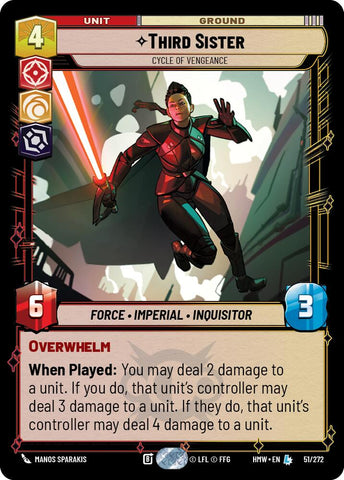 Third Sister - Cycle of Vengeance (51/272) (51/272) [Homeworlds] - The Mythic Store | 24h Order Processing