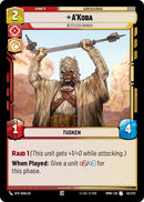A'Koba - Restless Raider (52/272) (52/272) [Homeworlds] - The Mythic Store | 24h Order Processing