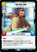 Qui-Gon Jinn - We'll Handle This (78/272) (78/272) [Homeworlds] - The Mythic Store | 24h Order Processing