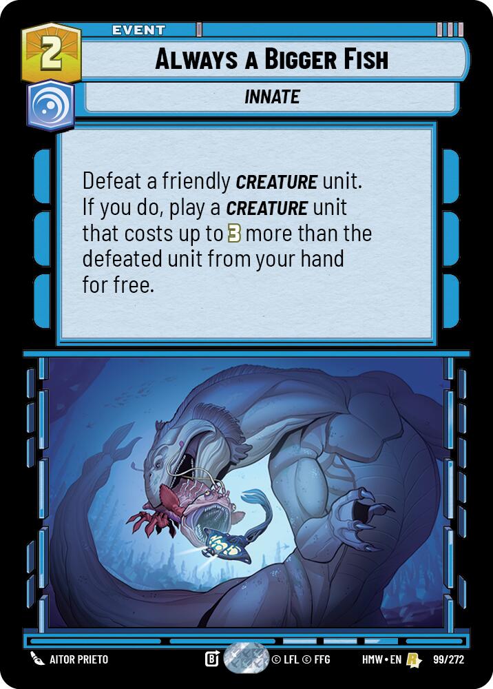 Always a Bigger Fish (99/272) (99/272) [Homeworlds] - The Mythic Store | 24h Order Processing