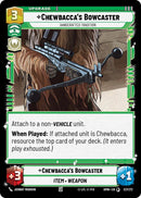 Chewbacca's Bowcaster - Handcrafted Tradition (127/272) (127/272) [Homeworlds] - The Mythic Store | 24h Order Processing