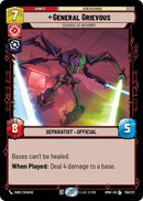 General Grievous - Scourge of Dathomir (159/272) (159/272) [Homeworlds] - The Mythic Store | 24h Order Processing