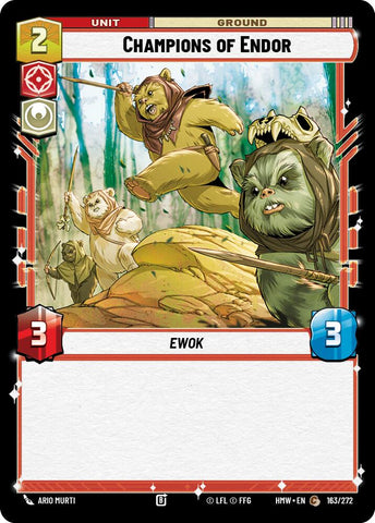 Champions of Endor (163/272) (163/272) [Homeworlds] - The Mythic Store | 24h Order Processing