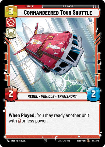 Commandeered Tour Shuttle (165/272) (165/272) [Homeworlds]
