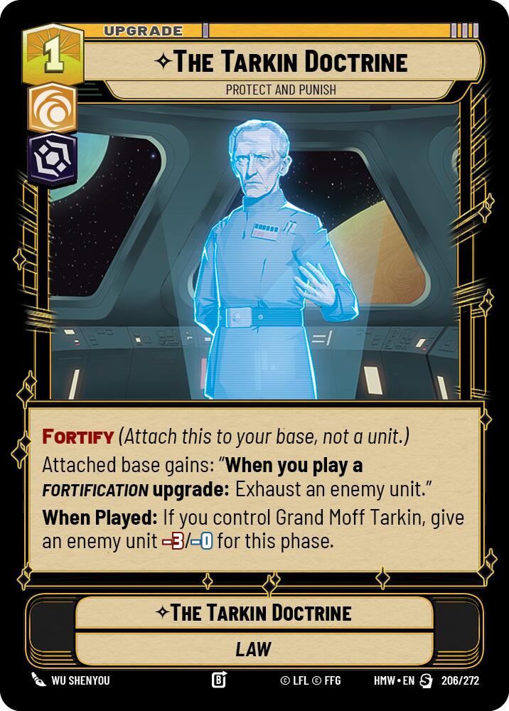 The Tarkin Doctrine - Protect and Punish (206/272) (206/272) [Homeworlds] - The Mythic Store | 24h Order Processing
