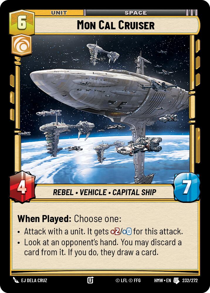 Mon Cal Cruiser (232/272) (232/272) [Homeworlds] - The Mythic Store | 24h Order Processing