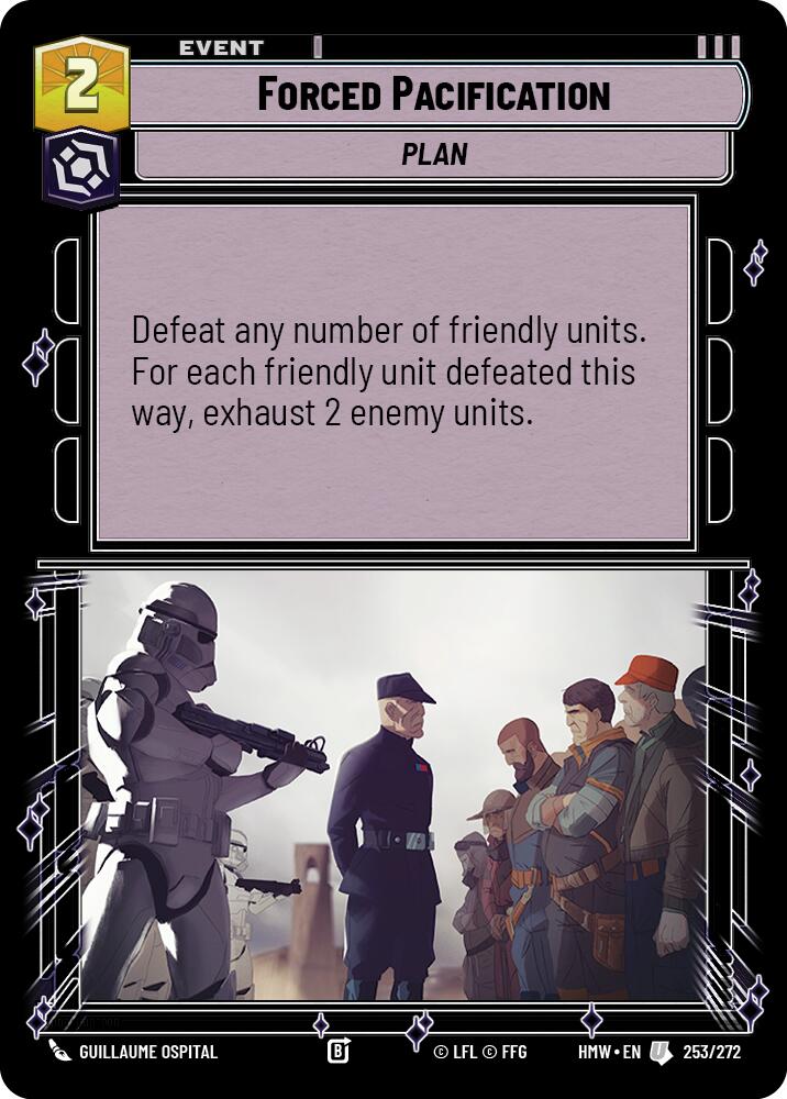 Forced Pacification (253/272) (253/272) [Homeworlds] - The Mythic Store | 24h Order Processing