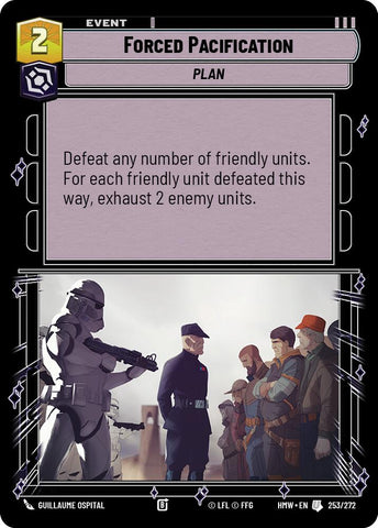 Forced Pacification (253/272) (253/272) [Homeworlds] - The Mythic Store | 24h Order Processing
