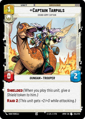 Captain Tarpals - Grand Army Captain (254/272) (254/272) [Homeworlds] - The Mythic Store | 24h Order Processing