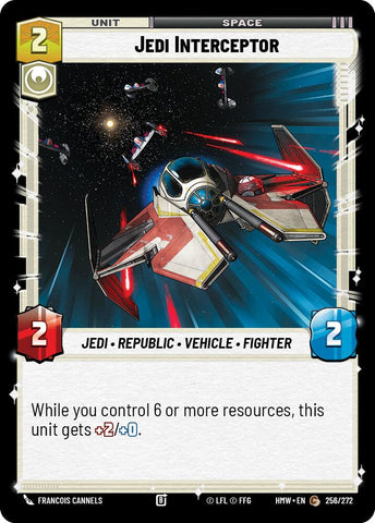 Jedi Interceptor (256/272) (256/272) [Homeworlds] - The Mythic Store | 24h Order Processing