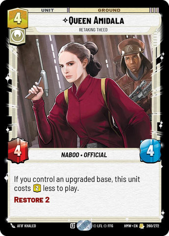 Queen Amidala - Retaking Theed (260/272) (260/272) [Homeworlds]