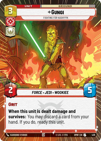 Gungi - Fighting for Kashyyyk (438) (Hyperspace) (438) [Homeworlds] - The Mythic Store | 24h Order Processing
