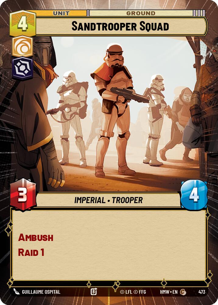 Sandtrooper Squad (473) (Hyperspace) (473) [Homeworlds] - The Mythic Store | 24h Order Processing