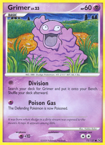 Grimer (75/127) [Platinum: Base Set] - The Mythic Store | 24h Order Processing