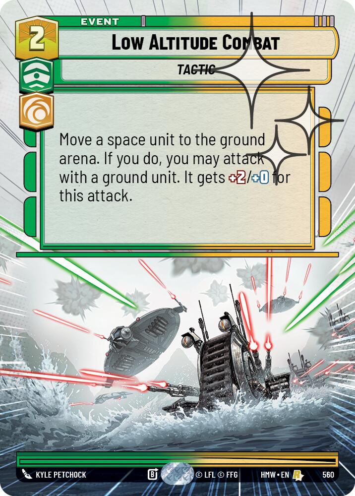 Low Altitude Combat (560) (Hyperspace Foil) (560) [Homeworlds] - The Mythic Store | 24h Order Processing