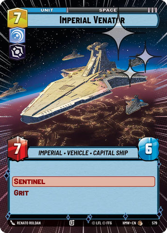 Imperial Venator (579) (Hyperspace Foil) (579) [Homeworlds] - The Mythic Store | 24h Order Processing