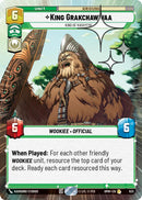 King Grakchawwaa - King of Kashyyyk (633) (Hyperspace Foil) (633) [Homeworlds] - The Mythic Store | 24h Order Processing